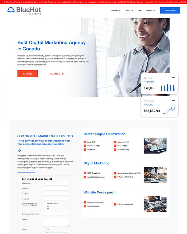 Blue Hat Marketing